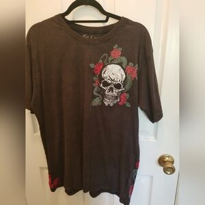 Men's Black Graphic T-Shirt